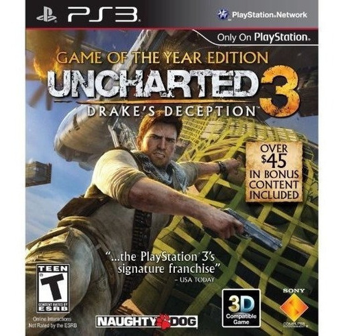 Uncharted 3: Juego De Engaños De Drakes De La Edicion Del Añ