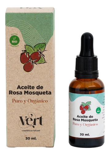 Aceite De Rosa Mosqueta Natural Organico Facial Puro 30ml 