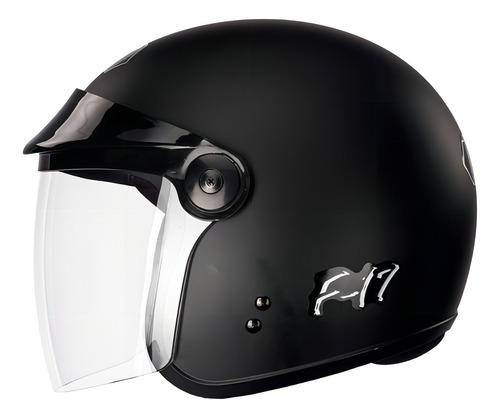 Casco abierto Classic Fly F-17 talla 61 color negro