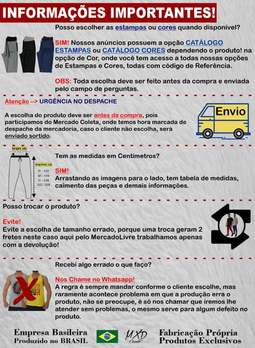 Imagem 2 de 5 de Kit 2 Calças Masculina Moletom Jogger Swag Roupas Academia