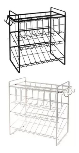 Organizador Multifuncional De Botellas Y Especias 3 Niveles