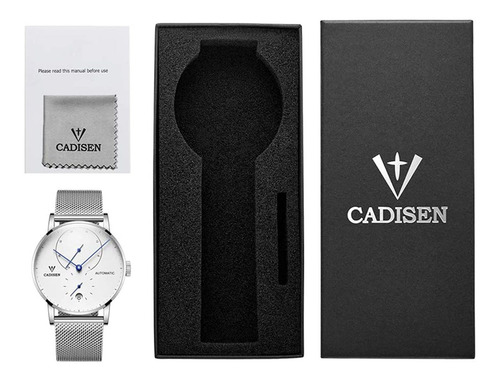 Reloj Ultradelgado Automático De Lujo Para Hombre