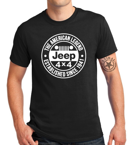 Remeras Jeep 4x4 American Legend Remeras Estampadas Canibal