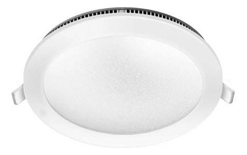 Luminaria Led Sica 18w Redonda Embutir Techo