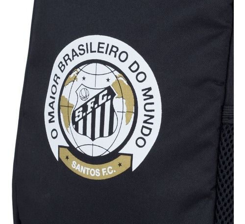 Porta Chuteira Santos Licenciado Youbag Cor Preto