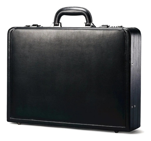 Portafolio Samsonite Premium Piel 15.6 Expandible Color Negro