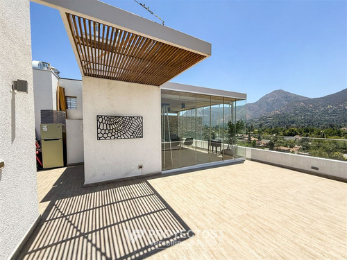 Exquisito Penthouse Con Azotea Venta De 3 Dorm. En Vitacura
