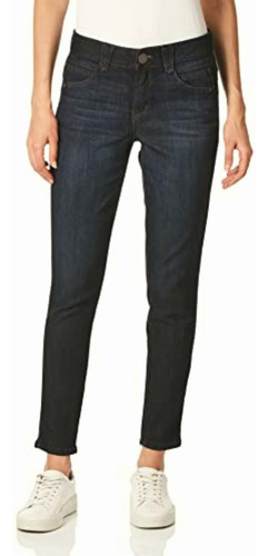 Democracy Ab Solution Jegging Para Mujer, Índigo Medio, 40