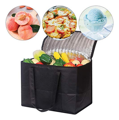 Bolsas Reutilizables Aisladas Para Comida - Set De 6
