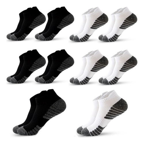 X 10pares Calcetines Para Hombre,calceta Deportivas Corte