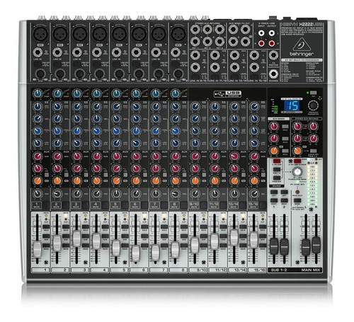 Consola Mezclador Behringer Xenyx X2222usb 22 Canales P