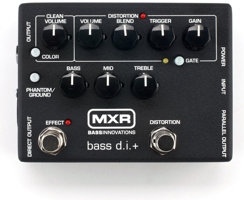 Mxr M80 Bass D.i. Plus Distorsion + Preamp - Nuevo En Stock