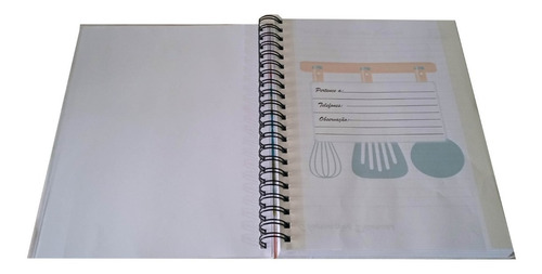 Imagem 7 de 7 de Caderno Receitas Grande A4 21x29
