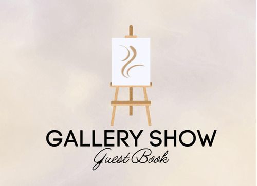 Libro: Gallery Show Guest Book: Guest Book For Visitors Of P