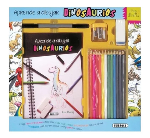 Aprende A Dibujar Dinosaurios (crea Y Diseña) / Susaeta
