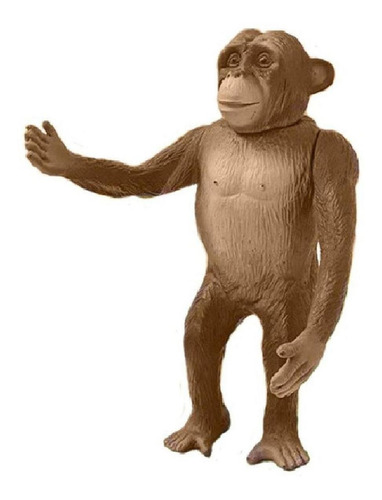 Brinquedo Chimpanzé Macaco Animais Selvagens 25cm Db Play