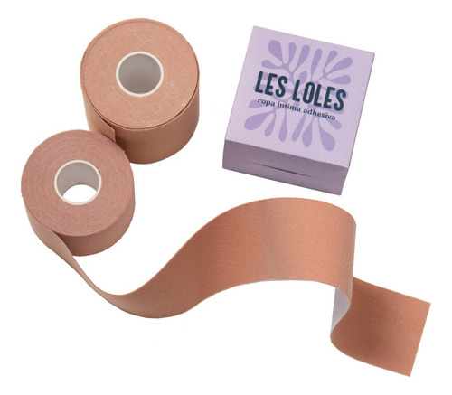 Les Loles Cinta Corpiño Adhesivo Hipoalergenica Rollo 5 Mts