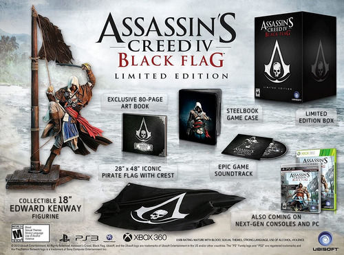 Assassin's Creed Iv Black Flag Limited Edition Ps3