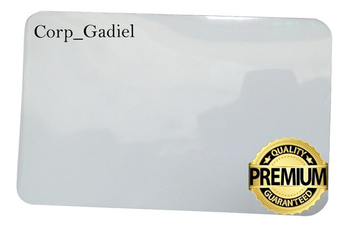 Paquete De 100 Laminas Credicard 3 Partes Para Carnets.-