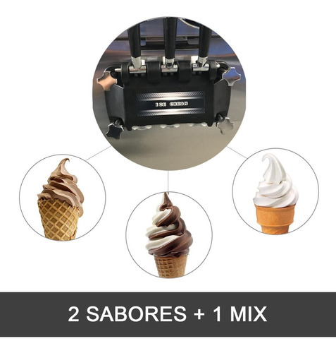 Maquina De Helado Mantecado Y Yogurt Frozen Incluye Formula