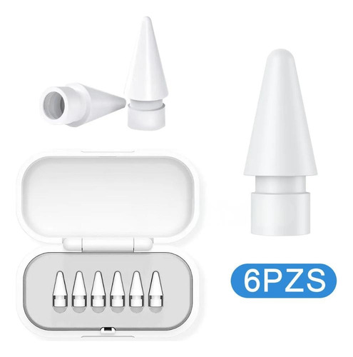 6pz Puntas Repuesto Para Apple Pencil 1st 2nd Usb-c Con Caja