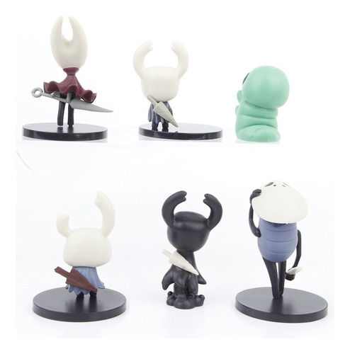 Hollow Knigth Set X6 Figuras Coleccion