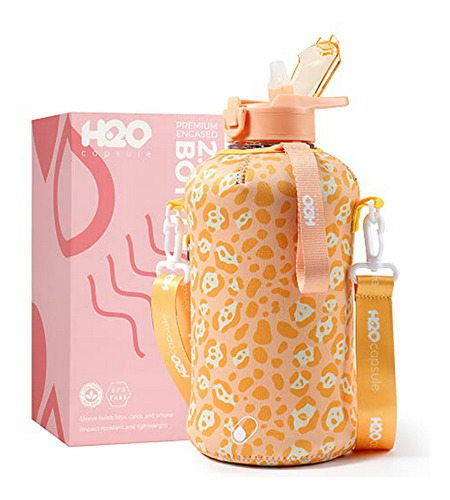 Botellas De Agua - H2o Capsule 2.2l Half Gallon Water Bottle