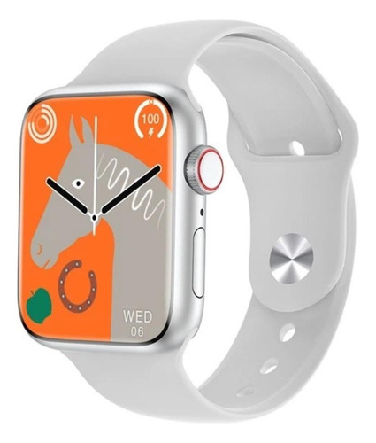 Smartwatch 16 Infinity Max Mini 40mm C/ 3 Caixa Prata