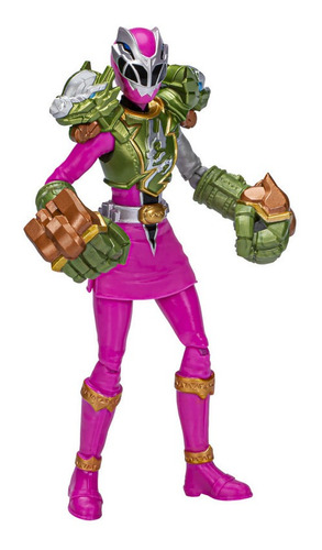 Figura De Acción Power Rangers Dino Fury Ranger Rosada