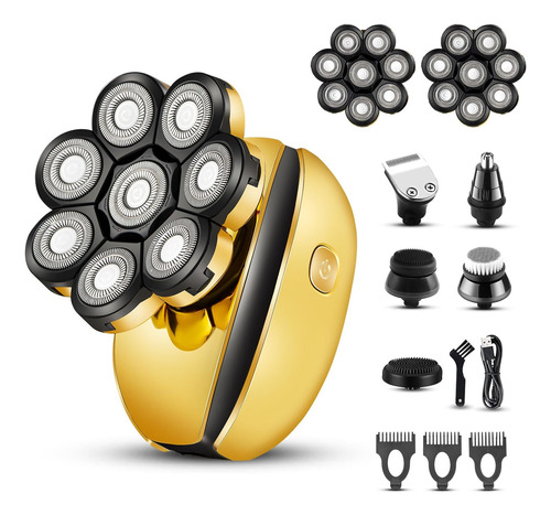 Afeitadoras De Cabeza 8d Para Hombres Calvos, Maquinilla De