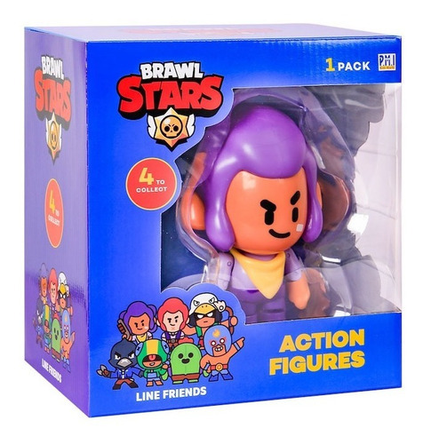 Brawl Stars Figura Articulada Luchador Caja Sally 