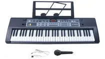 Comprar Teclado Musical Organo Piano Teclas Timbres 5 Octavas Atril