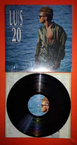 Luis Miguel 20 Años 1990 Lp Vinyl