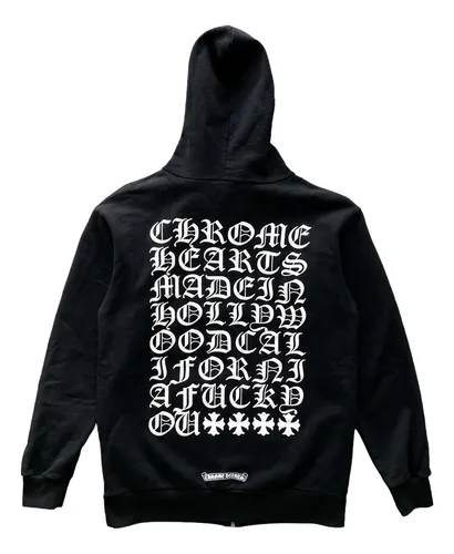 Chrome hearts hoodie black sale