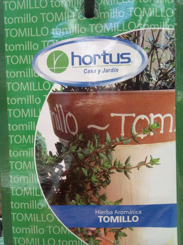 Semilla De Hortaliza Tomillo. Hierba Aromática.