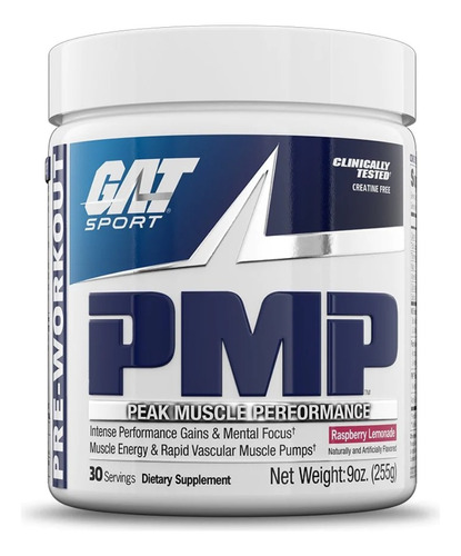 Pmp Pre Entreno Gat Sport 30 Porciones