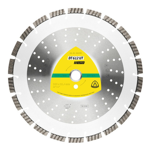 Disco Diamantado Supra 14 Universal Turbo Dt602ut Klingspor