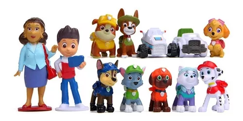 PAW PATROL JUGUETES COLECCIÓN FIGURAS PATRULLA CANINA JUGUET