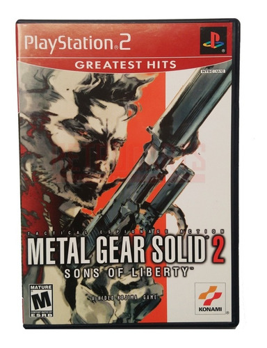 Metal Gear 2 Playstation Ps2