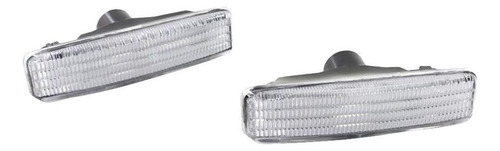 2x Paquete De 2 Luces Transparentes De Luces Laterales N