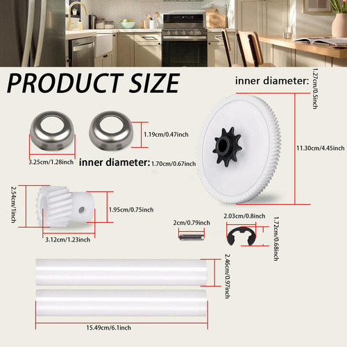 Kit De Engranajes De Accionamiento De Compactador De Basura