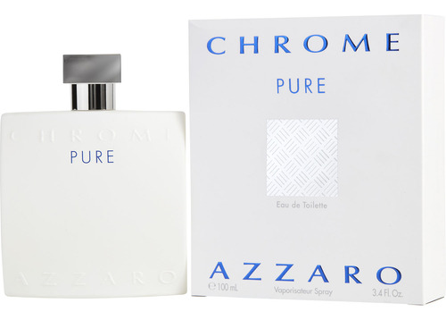 Perfume Azzaro Chrome Pure Edt En Spray Para Hombre 100 Ml