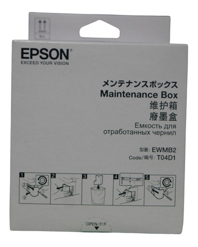 Caja De Mantenimiento T04d100 Epson M1120 M3170 M2170 M1170 