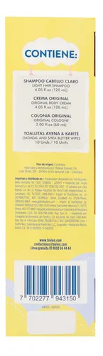Kit Aseo Arrurru Viajero Azul 4 Artículos