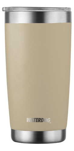 Vaso Térmico Waterdog Borda 500ml Acero Inox Tapa Plastica