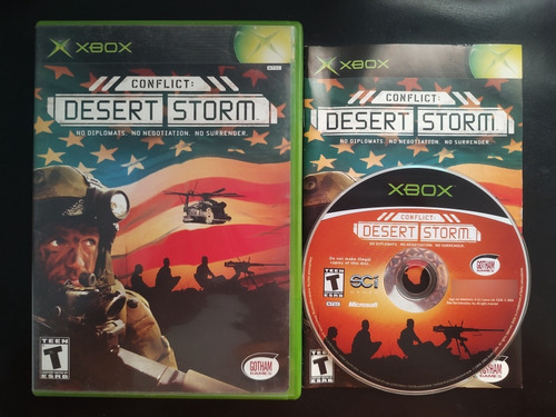 Conflict Desert Storm Xbox Clásico Original Físico Completo 