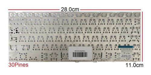 Teclado Samsung Np915s3g Blanco Sin Marco Ba59-03786k