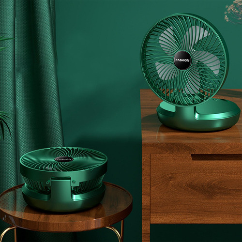 Ventilador De Pared Plegable, Ventilador De Verde