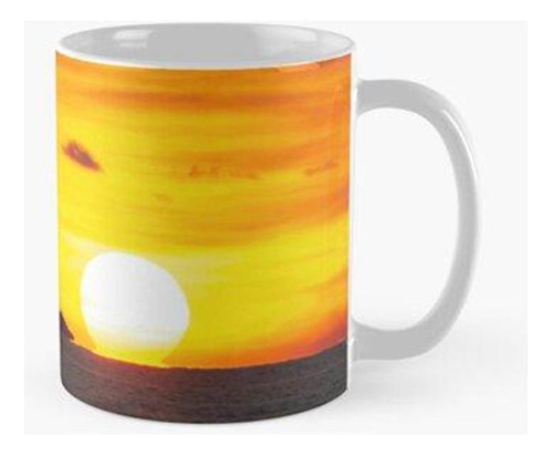 Taza Yate Y Puesta De Sol Calidad Premium