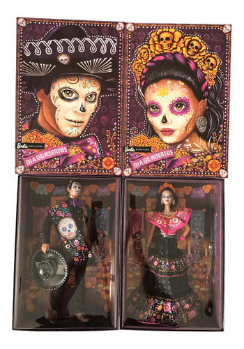 Barbie Catrina Y Ken Dia De Muertos 2021 Day Of The Dead (Usado)
